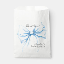 Sacolinha de Favor Obrigado Baby Shower.