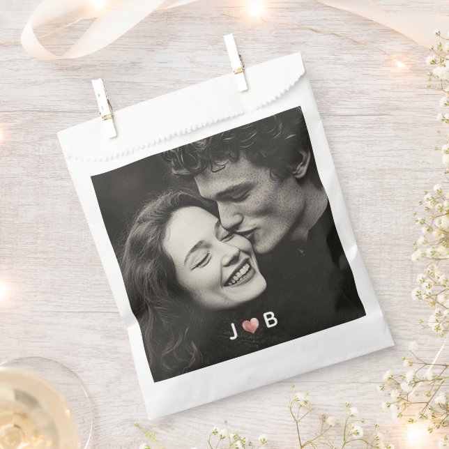 Sacolinha de Fotografia Personalizada para Casamen (Cortado)