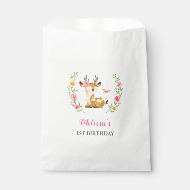 Sacolinha de Presente para Aniversário de 1 Ano de (Frente)