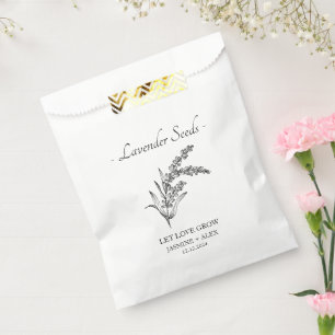 Sacolinha Deixe o amor crescer a Lavanda de casamentos