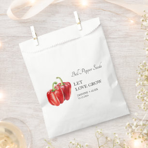 Sacolinha Deixe o amor crescer Bell Pepper Seed Wedding Fa