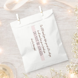 Sacolinha Deuteronomia 31:8, Não tenha medo, Senhor com você