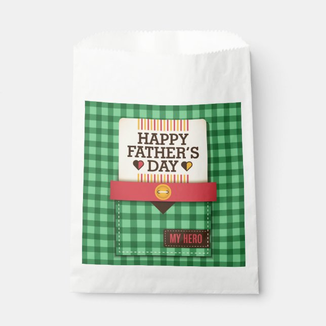 Sacolinha Dia de os pais Feliz (Frente)