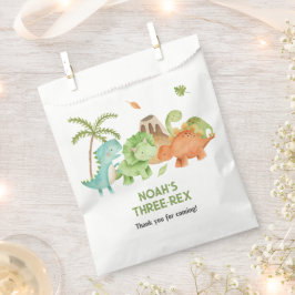 Sacolinha Dinossauro Favor Bolsas Garoto Aniversário Trex Tr