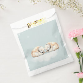 Sacolinha Dobrar os Ursos Polares Gêmeos