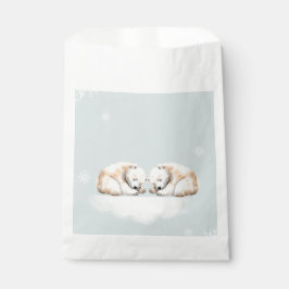 Sacolinha Dobrar os Ursos Polares Gêmeos