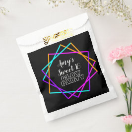 Sacolinha Doce 16 Neon Brilha No Aniversário Dos Bares Escur