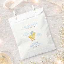 Doce Céu Azul Nuvem Pequeno Frango Chá de Bebê 
