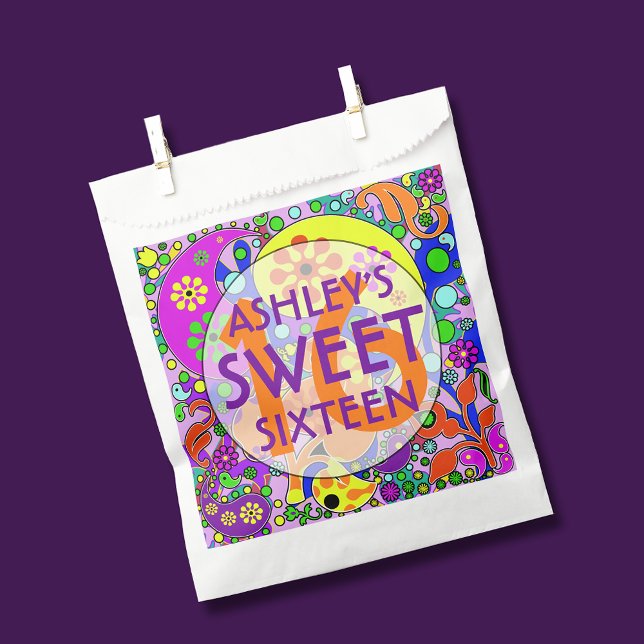 Sacolinha Doce Colorido 16 Aniversário (Criador carregado)