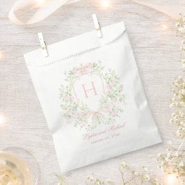 Sacolinha Doce doce com Arcos cor-de-rosa | Casamento Monogr
