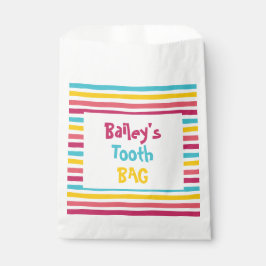 Sacolinha Doces com stripteza colorido, pequeno saco de dent