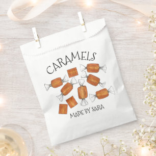 Sacolinha Doces de Caramelo Salgado Caseiros Feitos Por