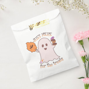 Sacolinha Doces de Halloween Fantasma e Doces Festa