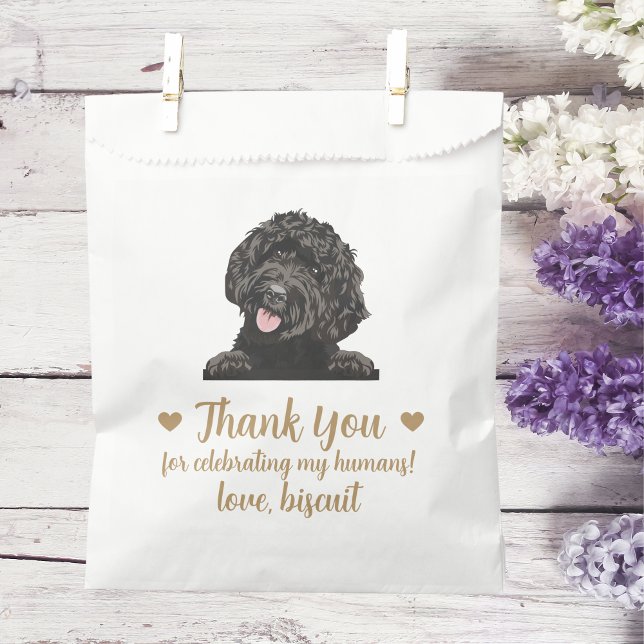 Sacolinha Dog Treat Wedding Favor Bag (Criador carregado)