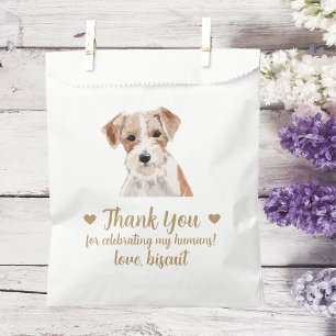 Sacolinha Dog Treat Wedding Favor Bag