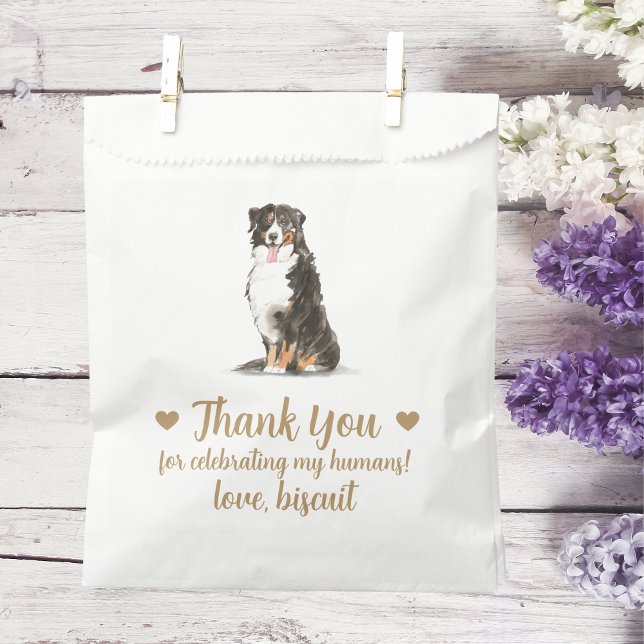 Sacolinha Dog Treat Wedding Favor Bag (Criador carregado)