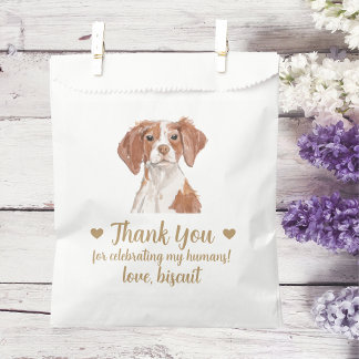 Sacolinha Dog Treat Wedding Favor Bag