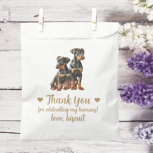 Sacolinha Dog Treat Wedding Favor Bag