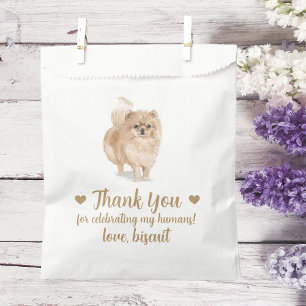 Sacolinha Dog Treat Wedding Favor Bag