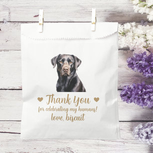 Sacolinha Dog Treat Wedding Favor Bag