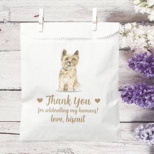 Sacolinha Dog Treat Wedding Favor Bag