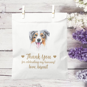 Sacolinha Dog Treat Wedding Favor Bag