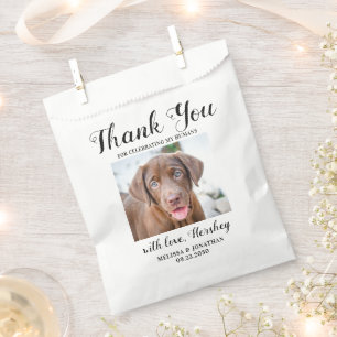 Sacolinha Doggie Bag Obrigado Ao Casamento De Pet Treat Do B