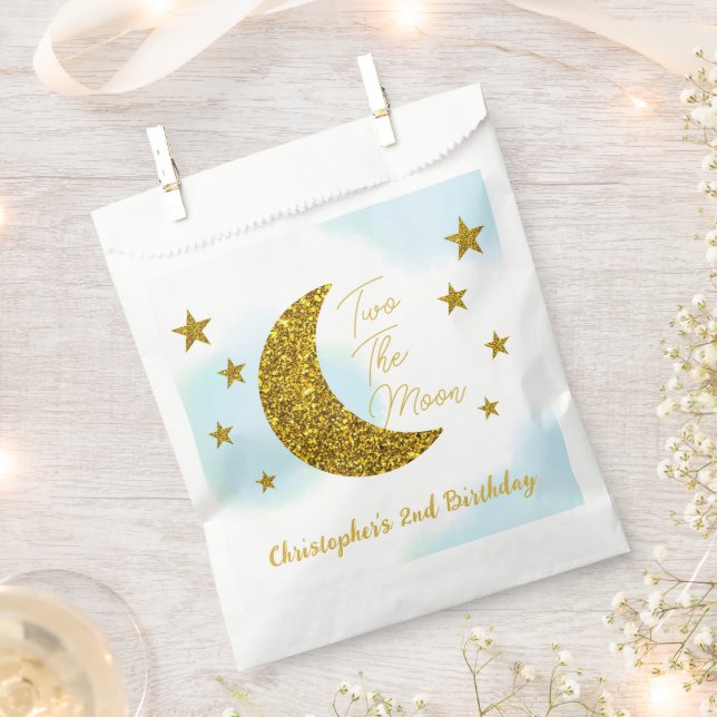 Sacolinha Dois O segundo aniversário Da Lua (Cortado)