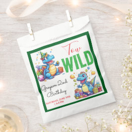 Sacolinha Dois segundo aniversário de Dinossauro do Partido 