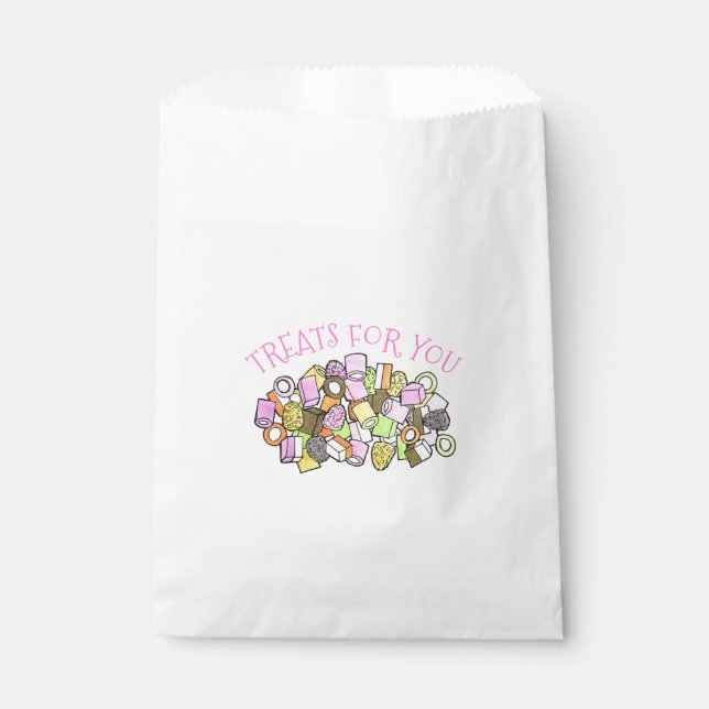 Sacolinha Dolly Mixture British Sweet Candy Treats para você (Frente)