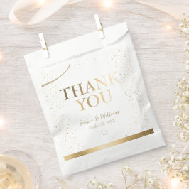 Sacolinha Dourado Casamento Elegante Obrigado