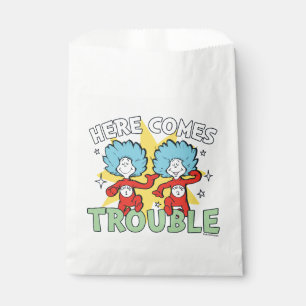 Sacolinha Dr. Seuss Uma Coisa Duas Aqui Vem Problemas