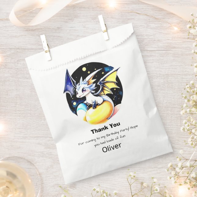 Sacolinha Dragon Birthday (Cortado)