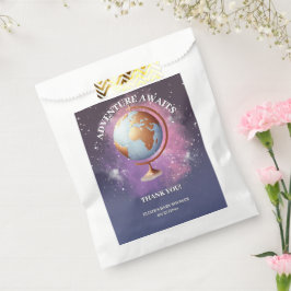 Sacolinha Dreamy Watercolor Adventure Aguarda Chá de fraldas