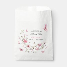 Sacolinha Duração das borboletas Chá de panela floral