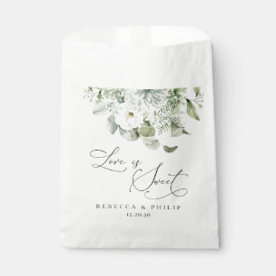 Sacolinha Dusty Sage Green Wedding Favor Bag