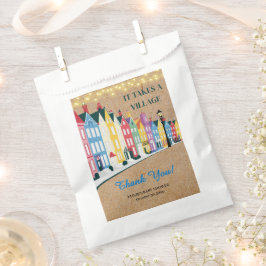 Sacolinha É preciso um Chá de fraldas de Artesanato Moderno