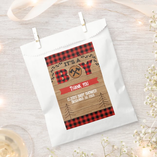 Sacolinha É um garoto, Xadrez Rustic Wood (Cortado)