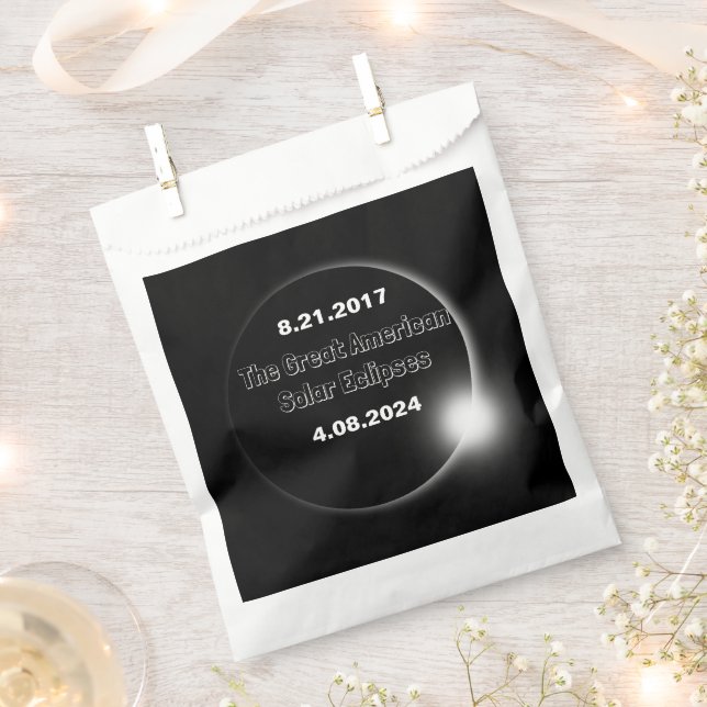 Sacolinha Eclipse Solar de 2024 e 2017 com Datas Duplas (Cortado)