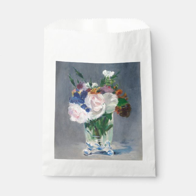 Sacolinha Edouard Manet - Flores num Vaso Cristal (Frente)