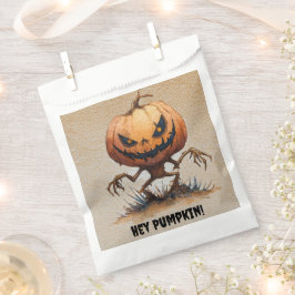 Sacolinha Ei Pumpkin | Halloween Spooky Favor Bolsas