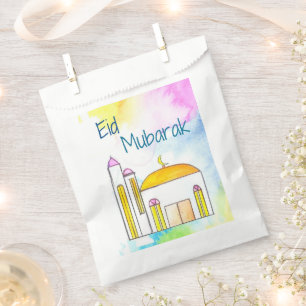 Sacolinha Eid Mubarak Favor Bolsas