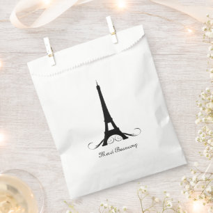 Sacolinha Eiffel Tower Merci Beaucoup