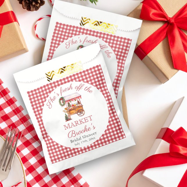 Sacolinha Ela saiu do mercado do Chá de panela de natal (Criador carregado)