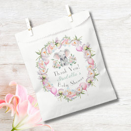 Sacolinha Elefante Para Bebês Com Peões E Chá de fraldas De