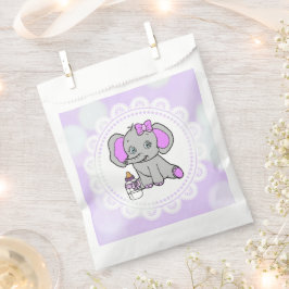 Sacolinha Elefante Roxo