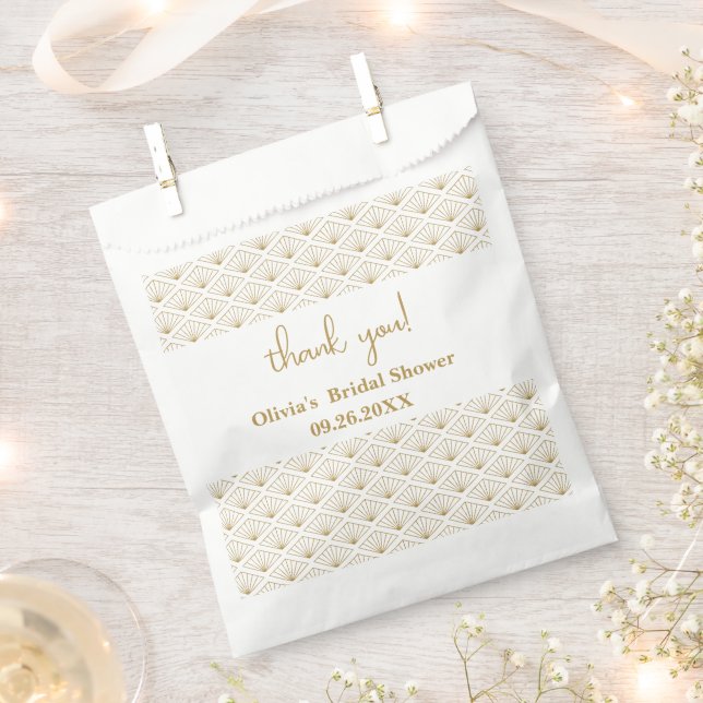 Sacolinha Elegant Japanese Bridal Shower (Cortado)