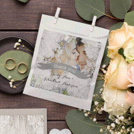 Sacolinha Elegante Farmhouse Lace Obrigado