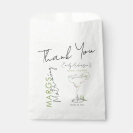 Sacolinha Elegante Modern Margs e Matrimony Chá de panela