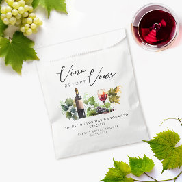 Sacolinha Elegante Vino Antes dos Votos Chá de Noiva Vintage